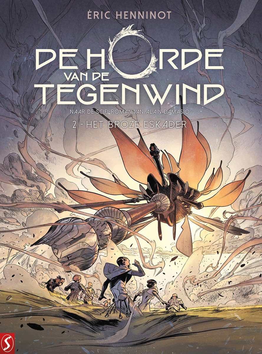 stripland_BENL's tweet photo. Uitstel is gelukkig geen afstel. Het Broze Eskader, deel 2 van De #Horde van de #Tegenwind, verschijnt morgen. Naast de reguliere HC verschijnt ook een gelimiteerde Collectors Edition +dossier en ex-libris) #ÉricHenninot #AlainDamasio #SilvesterStrips https://t.co/RCHJ0wFGVx