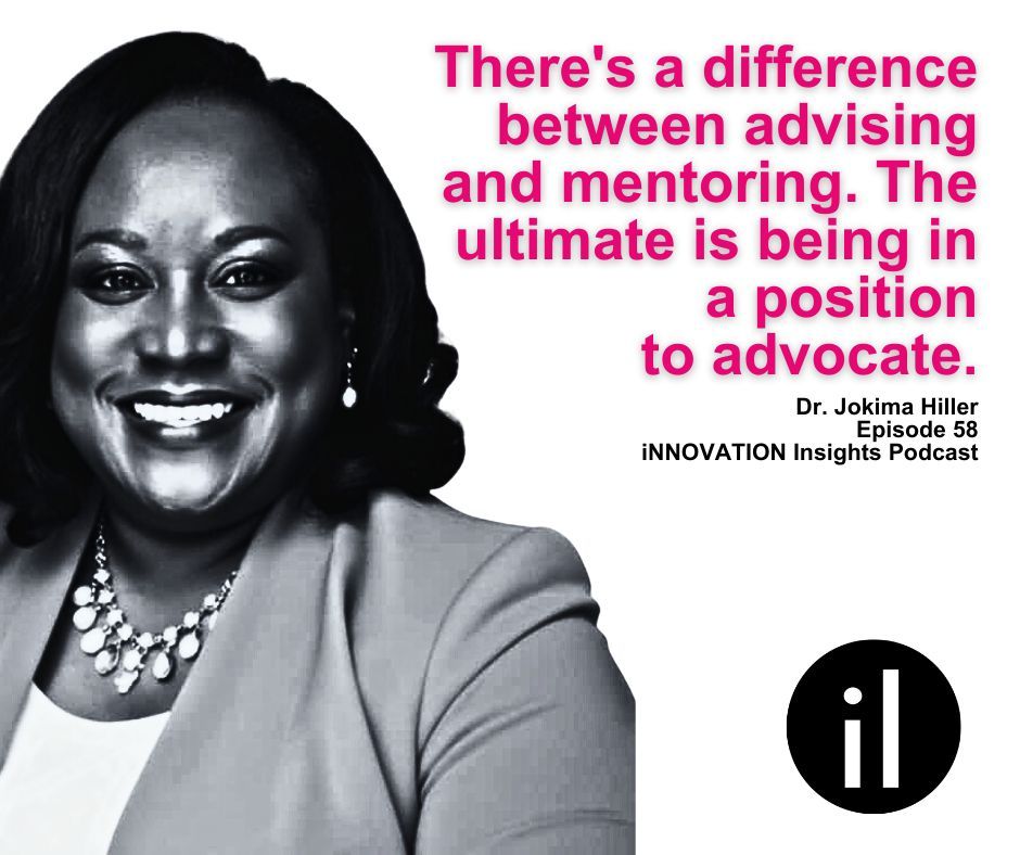 Advising gives direction.
Mentoring gives development.
Advocating creates opportunity.

Dr. Jokima Hiller on why advocacy is the ultimate leadership move.

Who are you advocating for?

⚫Watch here: youtu.be/Ty51c-ZZrvw

#iNNOVATIONInsights #Leadership #Mentorship #Advocacy