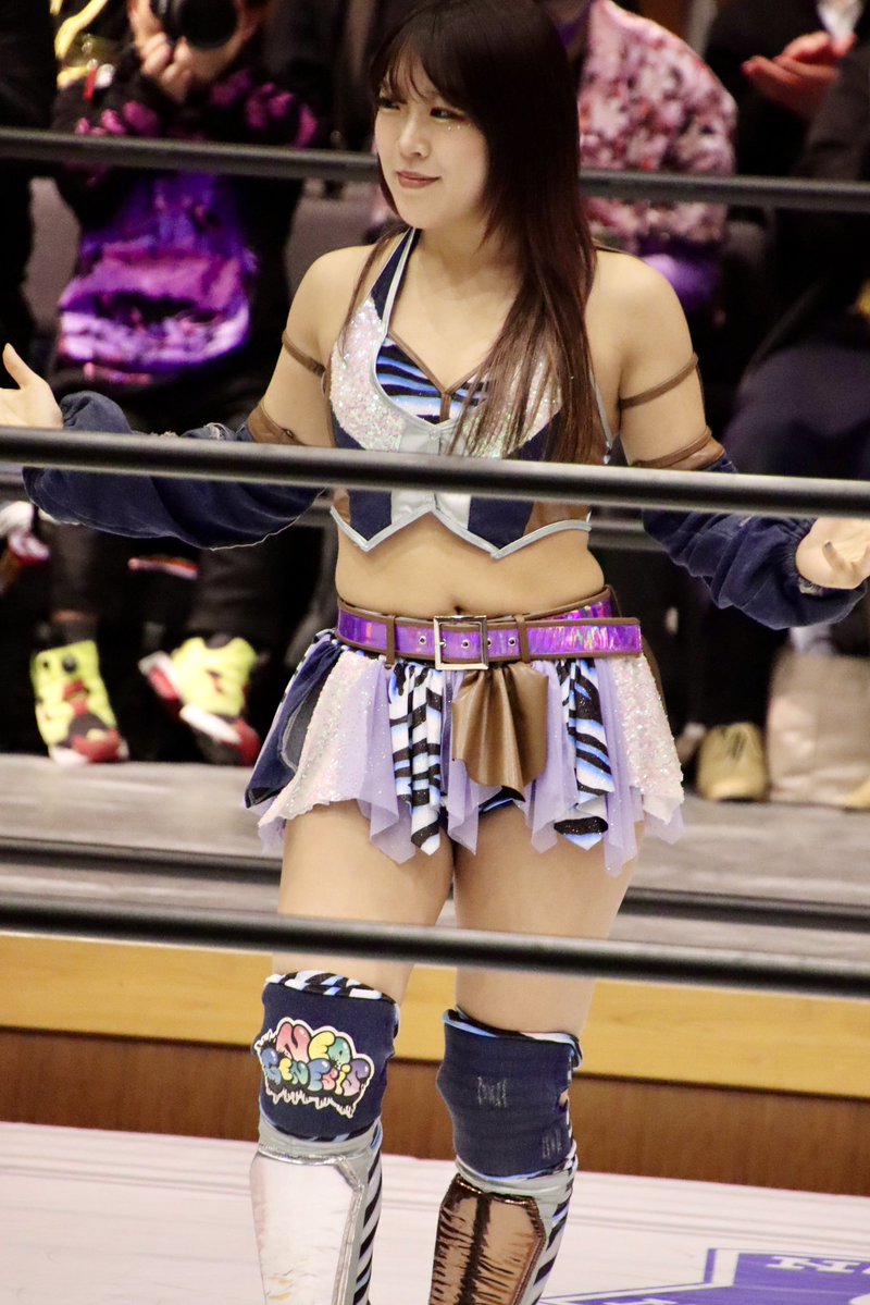 TERU7146's tweet image. 2026/2/22
 #スターダム
神戸芸術センター
 #AZM
😻