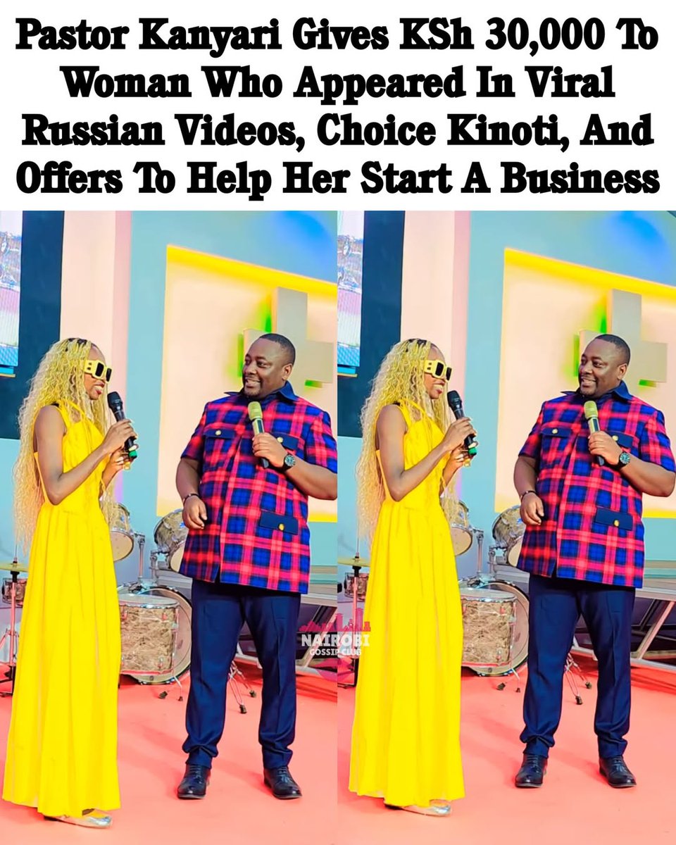 Kanyari ndio anaokoa milayas tu😀..