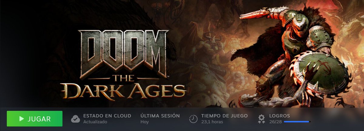 AlejandroMarma3's tweet photo. Pues ala, pasado, tiene algunos bugs (sobretodo en las misiones de serrat), pero es disfrutable, he tenido zonas que los bajones de fps eran acojonantes, y ya ns si por mis ajustes o el juego en si, pero bueno. Un buen doom con lo que uno le pide, sangre, armas y violencia. https://t.co/ipO4adE7dI