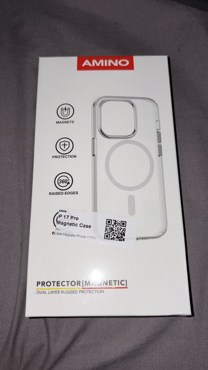 prilyan__'s tweet photo. Casing iphone 17 pro magnetic

sempet dicoba tapi gapernah dipake sama sekali 
30k angkut  
dibawah itu dm saja https://t.co/CQBWv3qws3