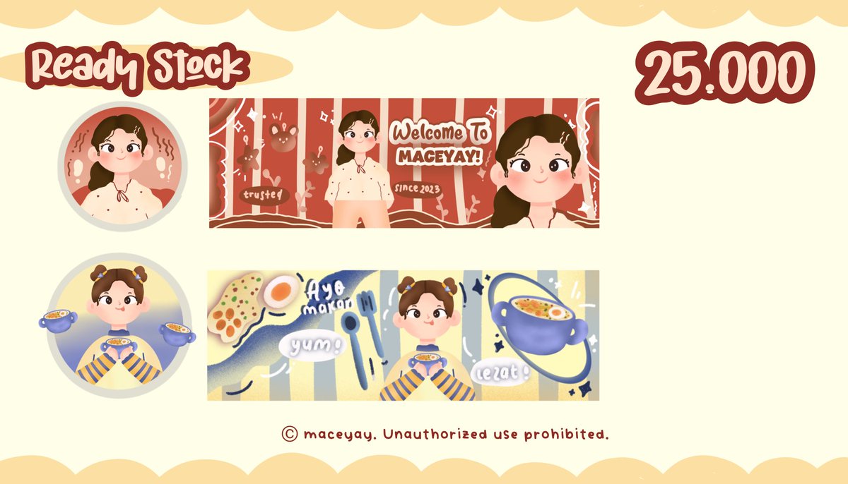 maceyay's tweet image. 🦩help repost? thank u dear 🦩

haiye mace membawa ready stock lagi nih 🍰 dari catalogue ayo makan dan welcome 💐 habiskan yukk? jemput di dm/tele yaaw maaci &amp;gt;&amp;lt; 

☘️ #zonauang #zonajajan