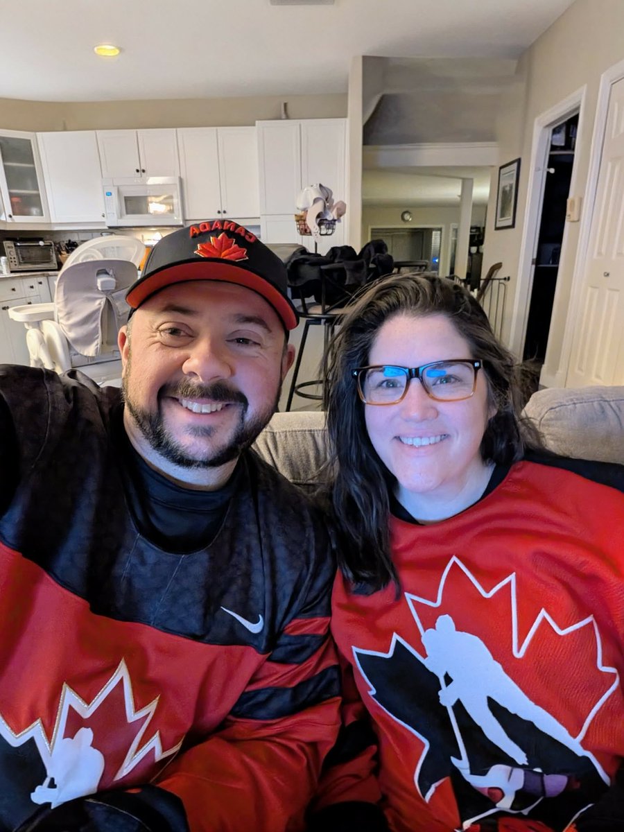 drotchford_BC's tweet photo. Up early watching the Canada va USA gold medal hockey game #GoCanadaGo #ThisIsOurGame #hockey https://t.co/MHj7ZSCES3
