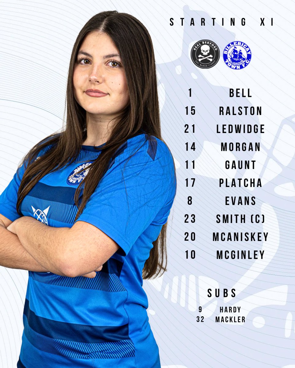 Our Starting XI to face <a href="/RBFCWomen/">Real Bedford Women</a> in the league!💙

Reminder, limited updates due to no media in attendance!❌