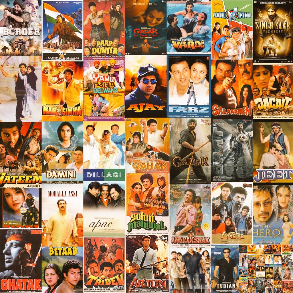 iam_Suresh_s4's tweet photo. Only Real Action Superstar @iamsunnydeol has maximum ATBBs,BBs,Superhits,Hits
#SunnyDeol 💪💪
#Gadar #Gadar2 #Border #Border2 #Ghayal #Tridev #Ziddi #Jeet #Vishwatma #Lootere #Salaakhen #Ghatak #Jaat #ArjunPandit #Indian #TheHero #Arjun #Narsimha #PKD #Darr #GOA #Apne #Jaal #SSTG https://t.co/FZOQoiPqUQ