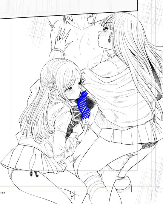 色々構図をこねくり回し、結果ギャルの足が一回太くなりました
唇以外にもこだわりたくさん!
リプ欄から販売ページをチェケラ! 