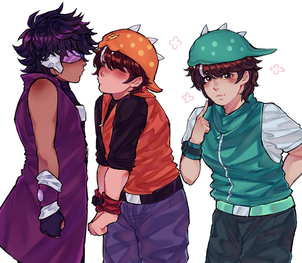 leaf WHAT are you doing bro </3  get outta there

#boboiboy #fang #boifang