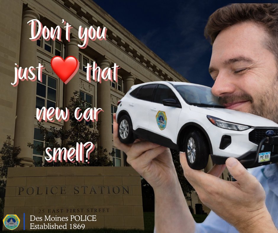 Our ATE tech vendor, GATSO, has provided the Traffic Unit with two new mobile camera units.  These vehicles were provided at no cost to the DMPD.

Here are this week’s mobile radar locations. Please drive safely!

Monday:
300 Blk SE McKinley Ave
1700 Blk Park Ave

#drivesafe