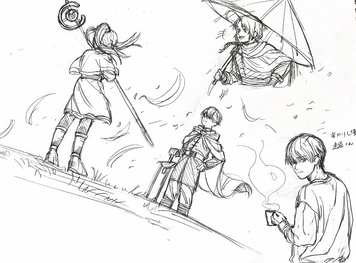 donguri_2829's tweet photo. 今あついキャラズと友人のリクエスト🗒ᝰ✍🏻 https://t.co/vQReDRUPRi