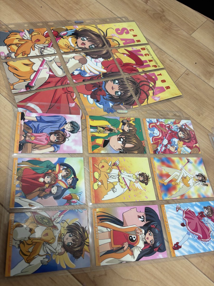 引っ掻き回したら、CCさくら、エヴァ、サクラ大戦も出て来た。。平成