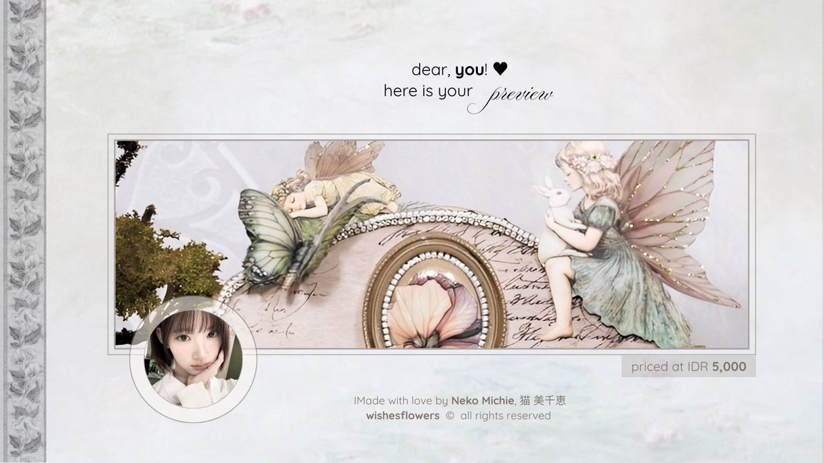 wishesflowers's tweet image. a repost would be very appreciated! 🌺

#zonauang  #zonajajan |  evening, loves! I have ( 11 ) ready stock layout from Jiwoo of H2H — Hearts2Hearts. priced at IDR 5,000 and already available in JPNGs for avatars. knock and ring my bell if you are interested! 🌼 🌌 🤍