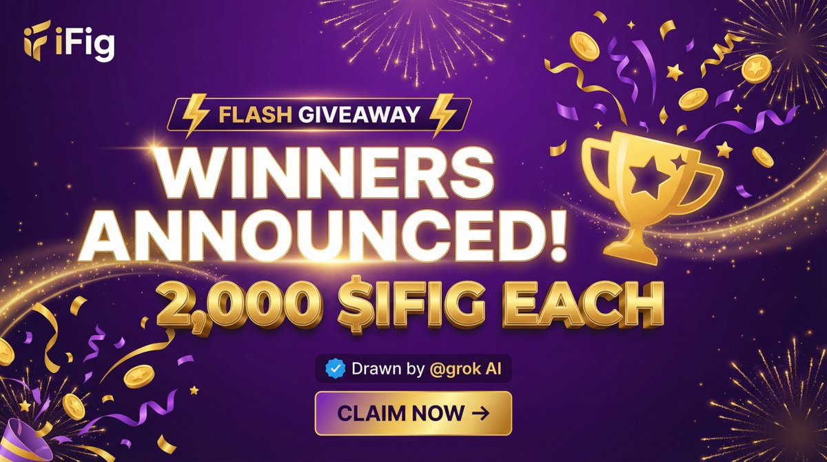 🎉 Flash Giveaway WINNERS ANNOUNCED! ⚡  
                                                                                                                               
  Congratulations to all winners! 🏆