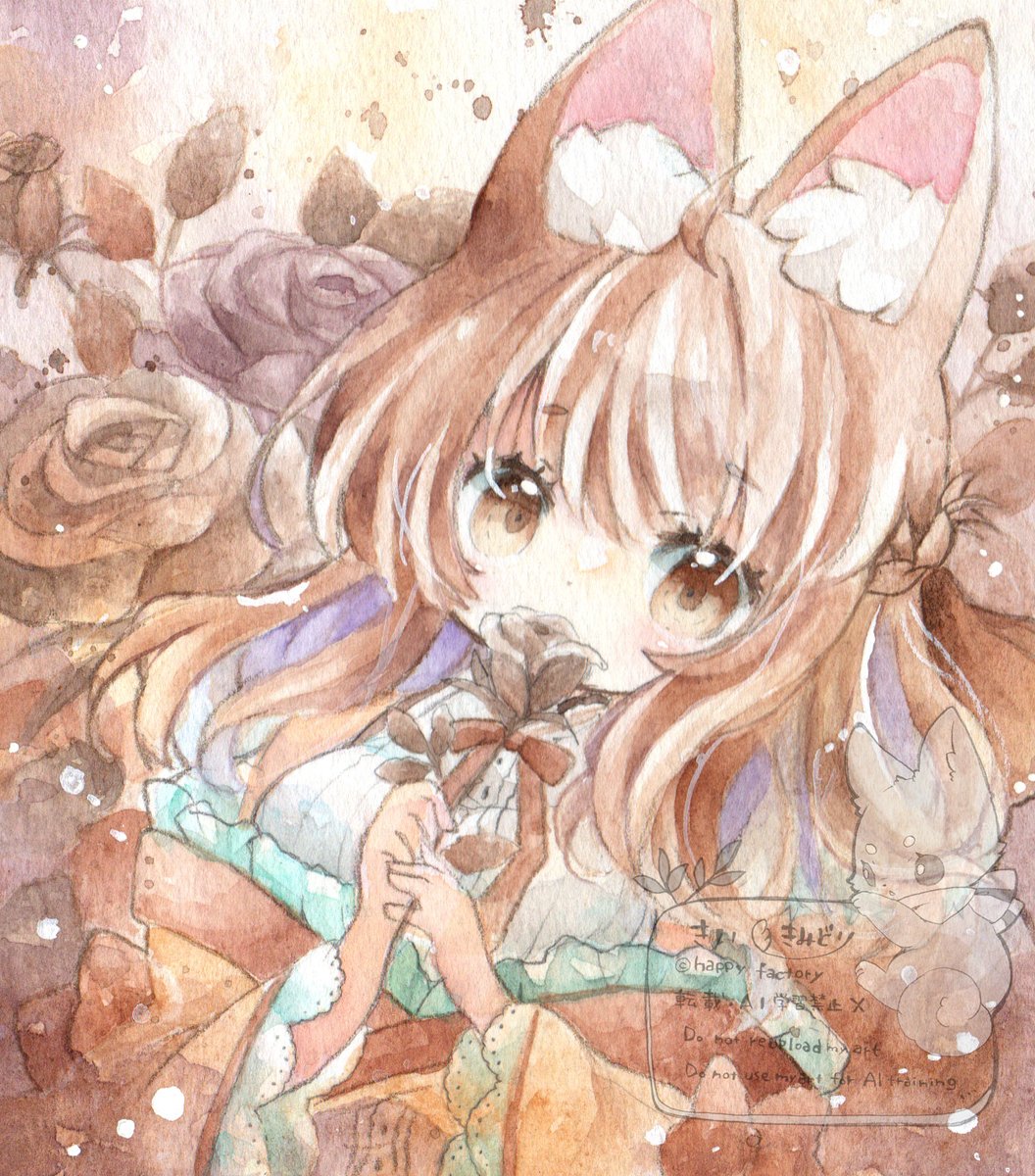 「セピアちゃん」|きい(きみどり)のイラスト