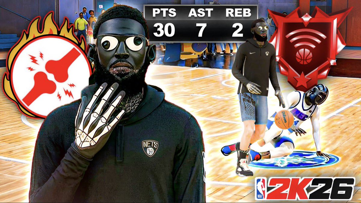 Goneoffjaden's tweet photo. COMP REC GAMEPLAY ON MY 6”8 DEMIGOD GOES DOWN TO THE WIRE! “NBA 2k26” https://t.co/qpQ9dAxFAB via @YouTube https://t.co/tOqbBgakW1