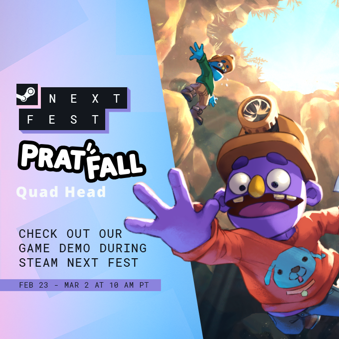 PRATFALL LAUNCHING APRIL 20 tweet media