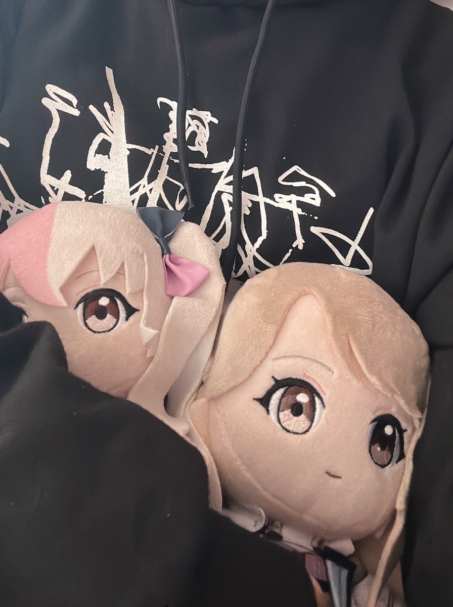 昼休み…はやここぬい抱っこして爆睡してました😴 はやここなゆらてんに