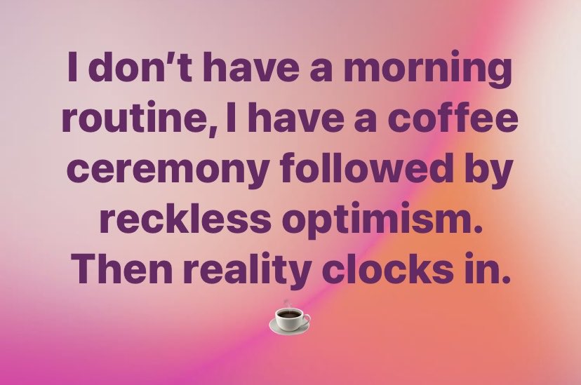 <a href="/MacCleod/">MacCleod</a> Morning Mac ☕️🤘🏻🌹🍀🪻🌈☃️
Happy lazy Sunday ☕️😌😴❄️🥀
Hope ur day is relaxing &amp; has plenty of delicious coffee as u prepare for the storm ☕️🤘🏻❄️🪻💫☃️🍀🌧️