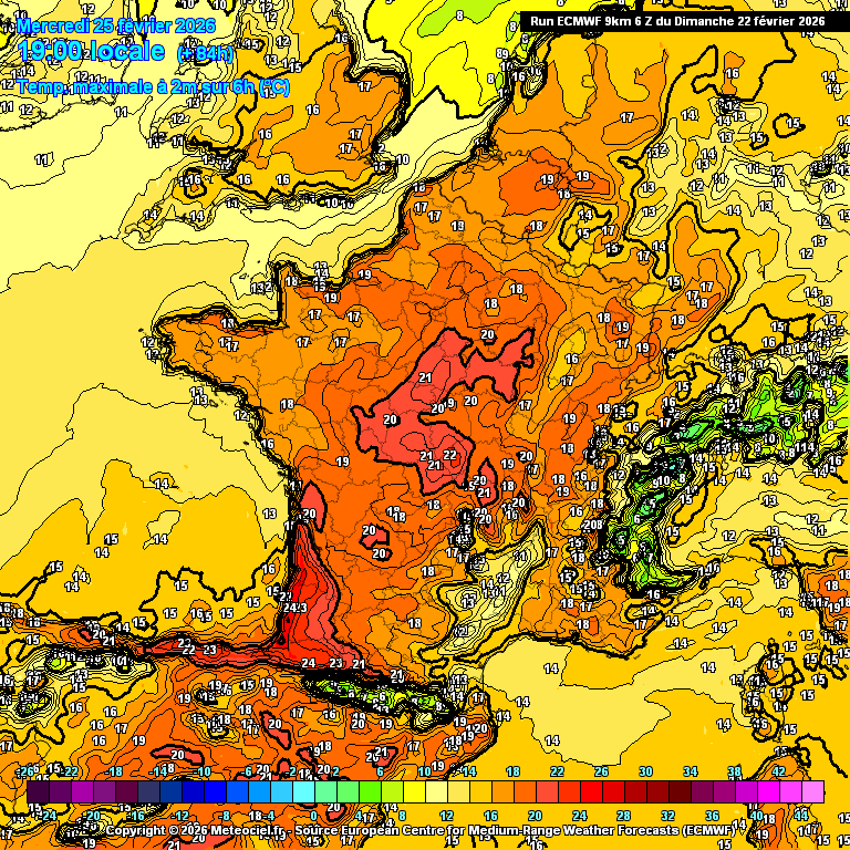 Je vais être direct : la situation m’inquiète...

Après déjà 42 jours consécutifs au-dessus des normales saisonnières, les prévisions indiquent encore au moins deux semaines de douceur remarquable, avec des températures pouvant atteindre 20 à 25 °C, y compris dans le nord de la