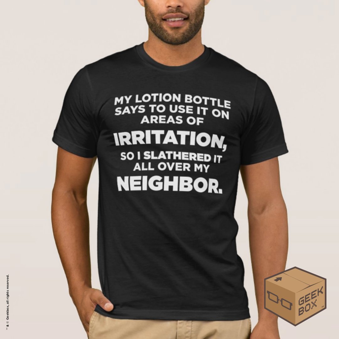 Geekbox412's tweet photo. Your neighbor can't say you got it wrong. Haha.

Get this tee at: https://t.co/M9PdjoixPG

Shop more at: https://t.co/U7odUBPGkT
.
.
.
#Zazzle #Geekbox #shopping #ShopSmall #ShopLocal #KC #artist #SupportArtists #GraphicTees https://t.co/Z8wviOGcUb