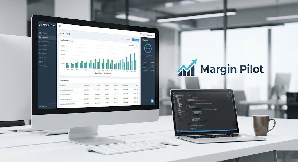 IbrahimBajwa313's tweet photo. I turn ambitious startup ideas into scalable, production-ready platforms.

No technical debt. No missed deadlines. Just enterprise-grade engineering built for real-world growth.

Here is a look at a recent build—Margin Pilot—and how I execute on complex logic https://t.co/xKt0r8KrYs