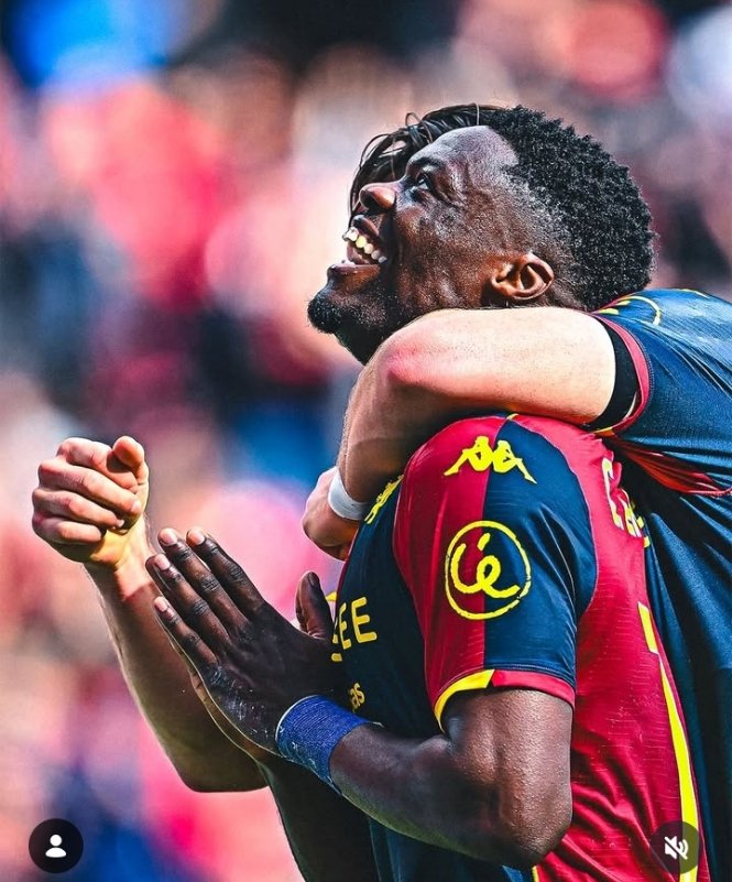 Caleb Ekuban against Torino
⏱️65mins played 
⚽1goal
📈 Touches 23

🇮🇹Serie A 2025/2026
🏟️ 21matches 
⚽ 3goals 
🅰️ 1 assist 

Chelsea|Charley|Shatta Wale|Kumasi|Manchester united we