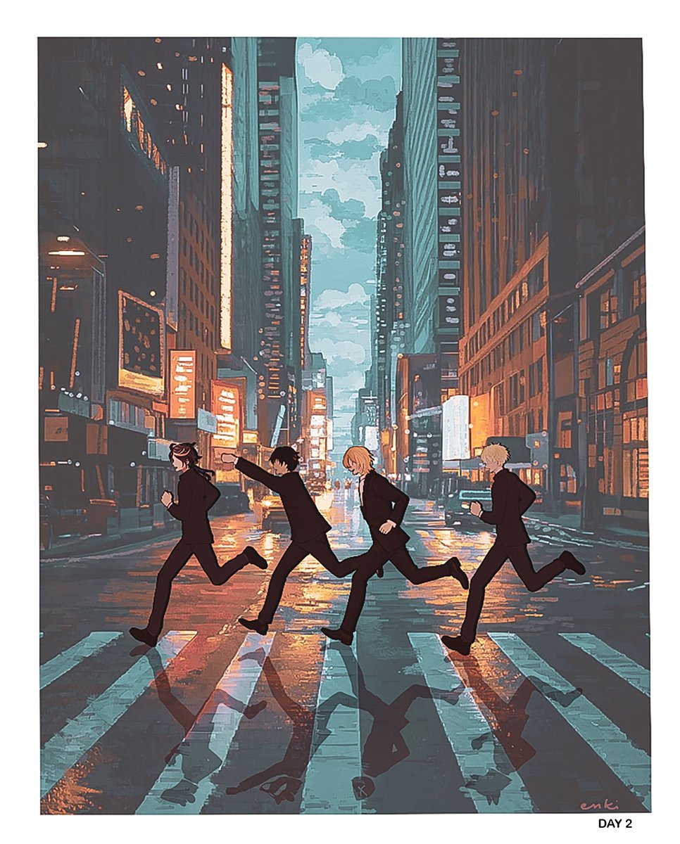 Day 2 ⛏️🚗🏔️🛵
"listen... we don't do this for the money, we do this for the love of the game.." 

#DistrictV #drawluca #YaminoArt #Briskart