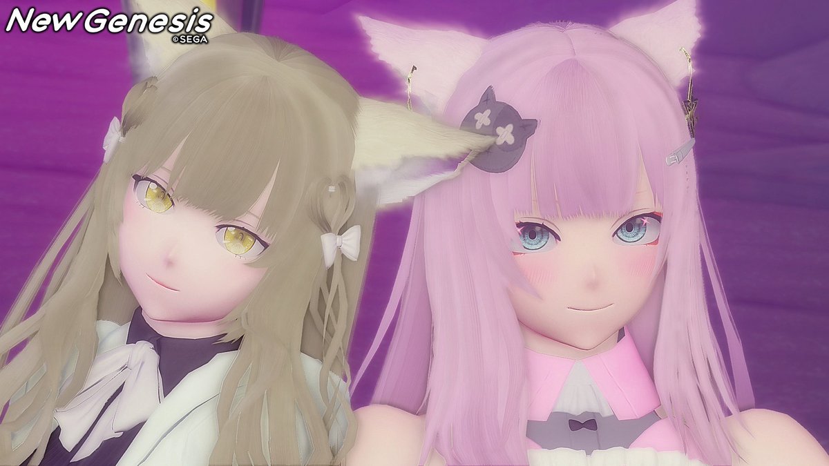 スピカさんと猫の日SS！🐱
#PSO2NGS_SS #りずむロゴ