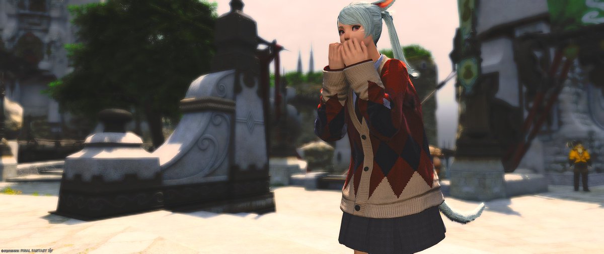 usagimo's tweet photo. ネコの日だそうな

 #鼻黒ッテ
 #ff14 https://t.co/Uc7ICJdqdY