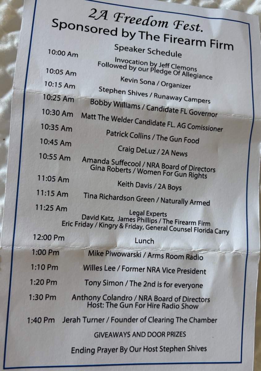 WillesLee's tweet image. 2A Freedom Fest. Good time.
Friends and new friends. Best always is the people.
#shallnotbeinfringed