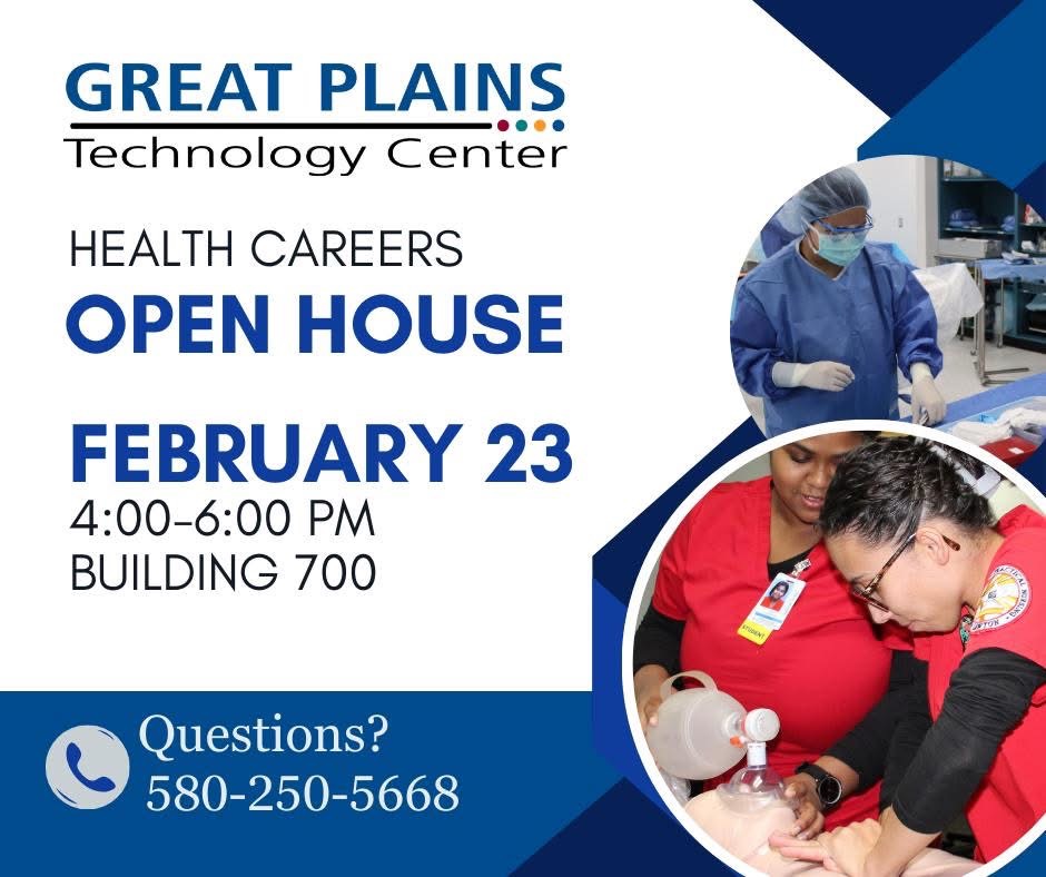 Health Careers Open House at GP Tech is tomorrow! Come learn what GP Tech has to offer as you think about your future. Monday, February 23 from 4-6 pm in building 700. #GPTech #gptc