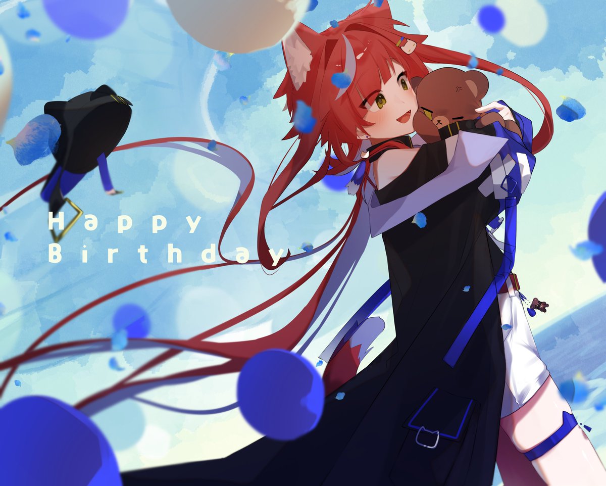 KNR_suki's tweet photo. 改めまして、本日誕生日を迎えました。
かなりです。

活動開始から、2回目の誕生日。たくさんの方に、祝っていただけてとてもハッピーな一日になりました！

これからもよろしくお願いします！！ https://t.co/WFQjhLDsgA