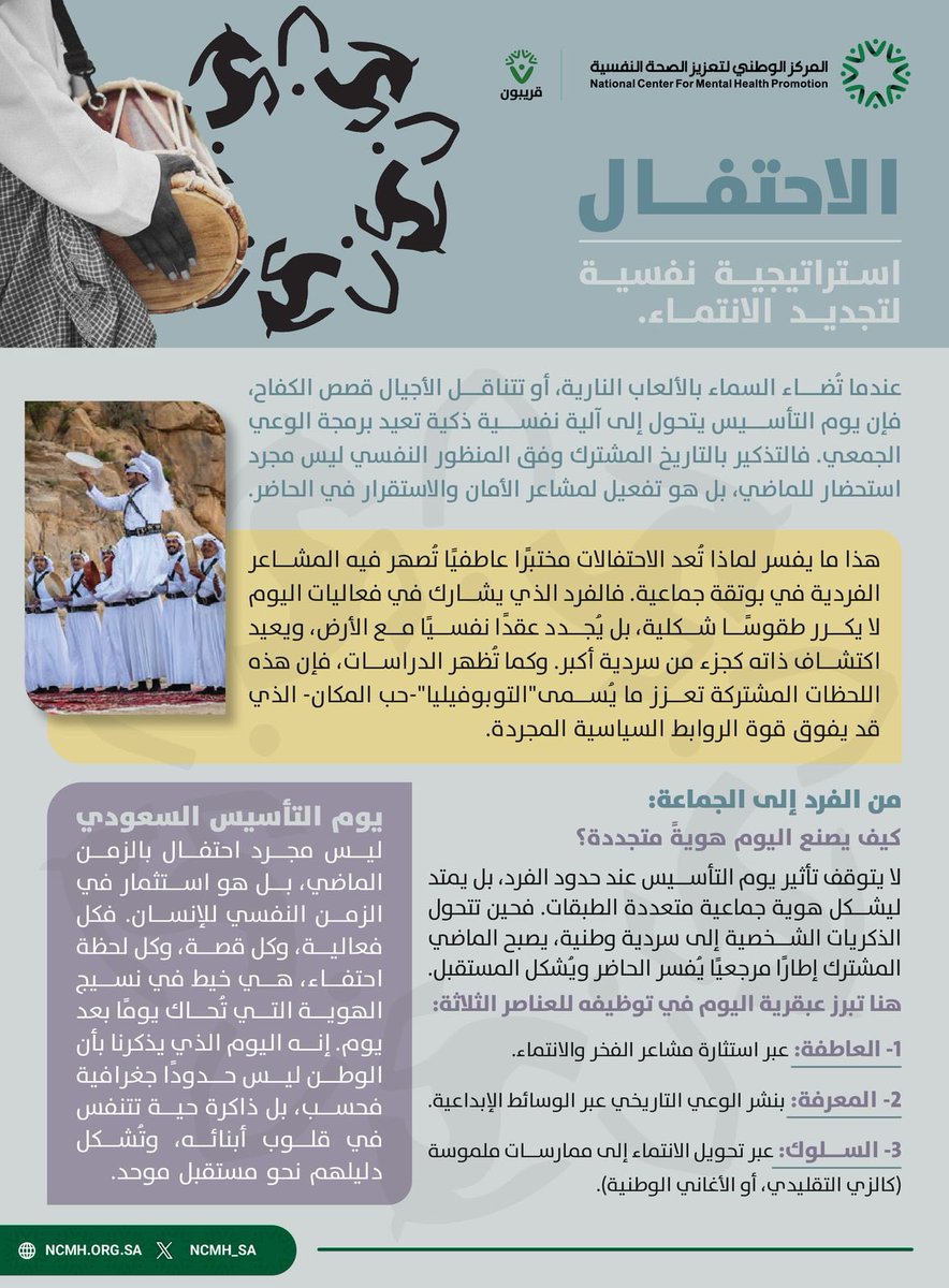 #الإنتماء يُصنع بالتاريخ والعواطف والذكريات والتضحيات.