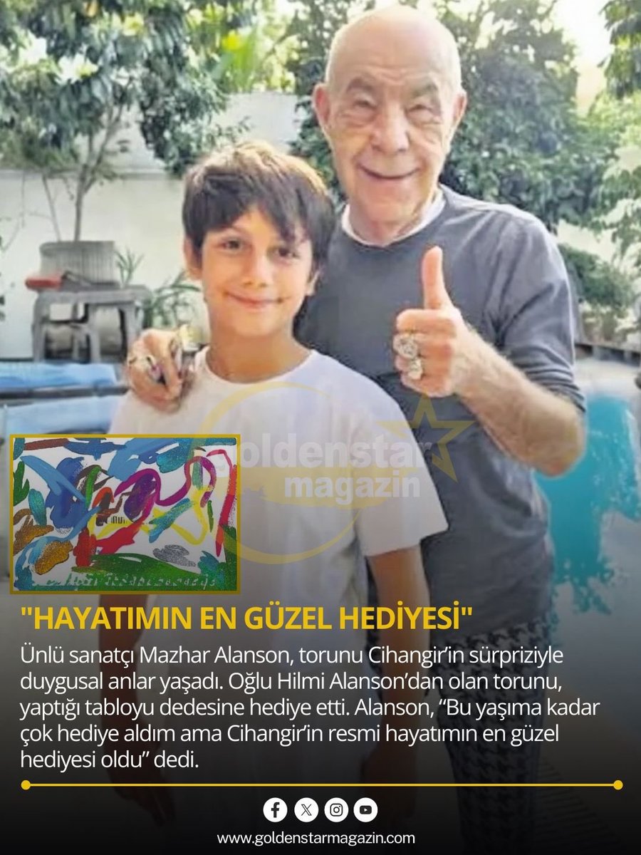 Mazhar Alanson “Hayatımın En Güzel Hediyesi”

#mazharalanson #mfö #goldenstarmagazin