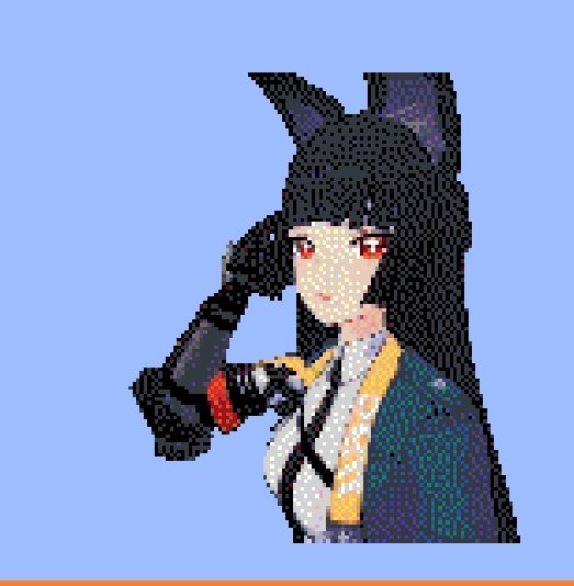 Wplace でゼンゼロの絵を作る147日目 今日で21週間経過！ みやび完成