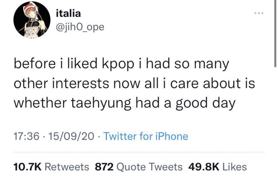 The average kpop fan these days: