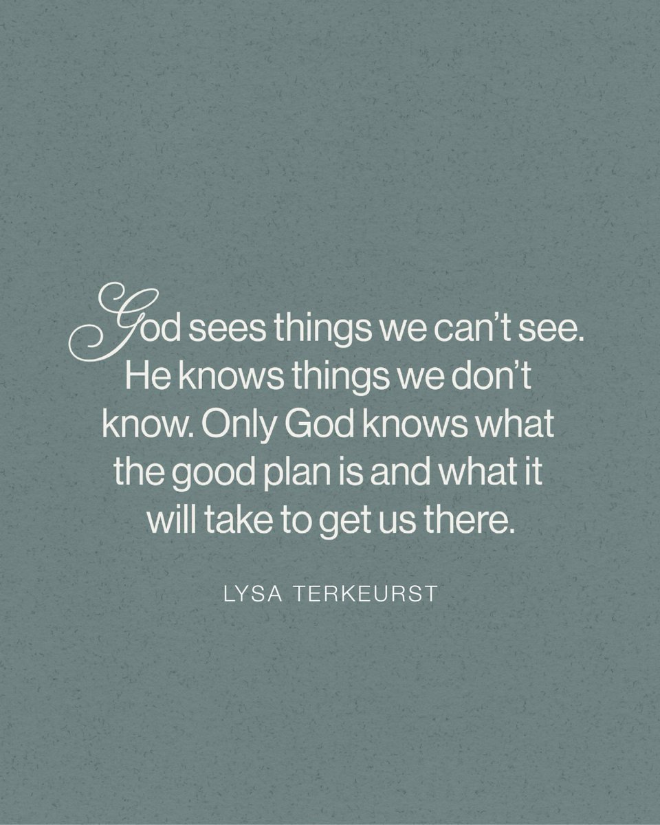 We can put our full trust in God and be confident that He will work things out better than we could ever imagine.