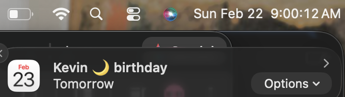 not that i needed a reminder since i'm baking kevin's birthday treat today but hehe