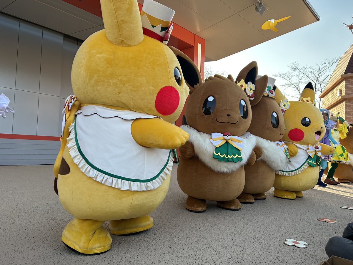 ポケパークカントーへ( * ॑˘ ॑) タウンもフォレストも360度ポケモン