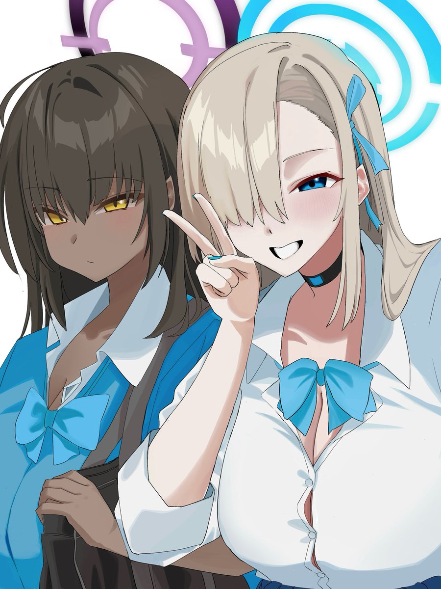 S_kuru_K's tweet photo. 過去絵
#ブルアカ　#イラスト https://t.co/eMnDLKWzgn