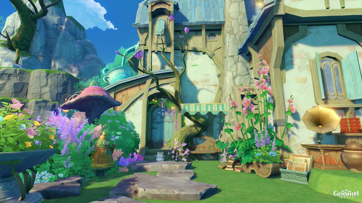 lin_1hl8's tweet photo. Nicole's asylum ＼(≧▽≦)／

Pictures for not sunken design

Emerald Peak - Summerchase Peak
Replica ID: 172531737830 /EU Server
Date: 22.02.26

Enjoy and have fun! *^^*
#genshinimpact #sereniteapot #原神 #塵歌壺 #原神ハウジング #sereniteapotdesigns #genshin #teapotdesigns https://t.co/2x2cZg9Bh6