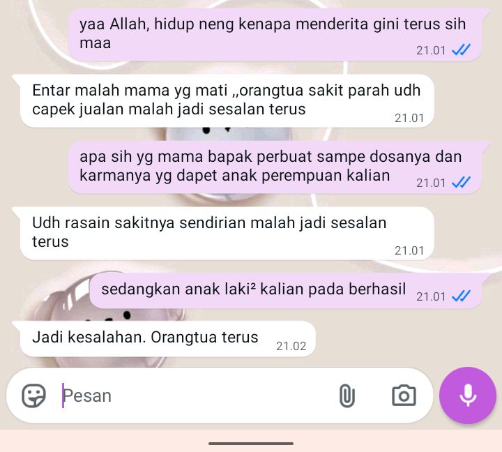 hraaaaaaa_'s tweet photo. apasih yg lu arepin dari "ibu" lu raaa, disaat lu udh stress gara2 anak bungsunya. "ibu" cuman bisa bawa kematian yang di sebabkan sama dosa dia dulu https://t.co/TuOL44l5jv