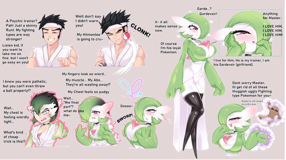 BimboAudino's tweet photo. Careful who you call nerdy, you might just end up as their gardevoir~ https://t.co/TMuPFz31ob
