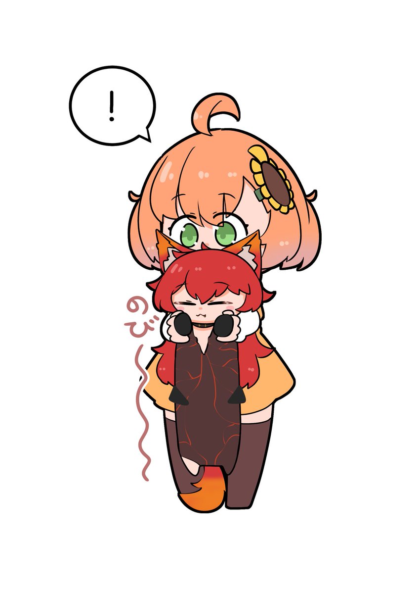 本間ひまわり 「猫の日」|まぶし@にじそ07のイラスト