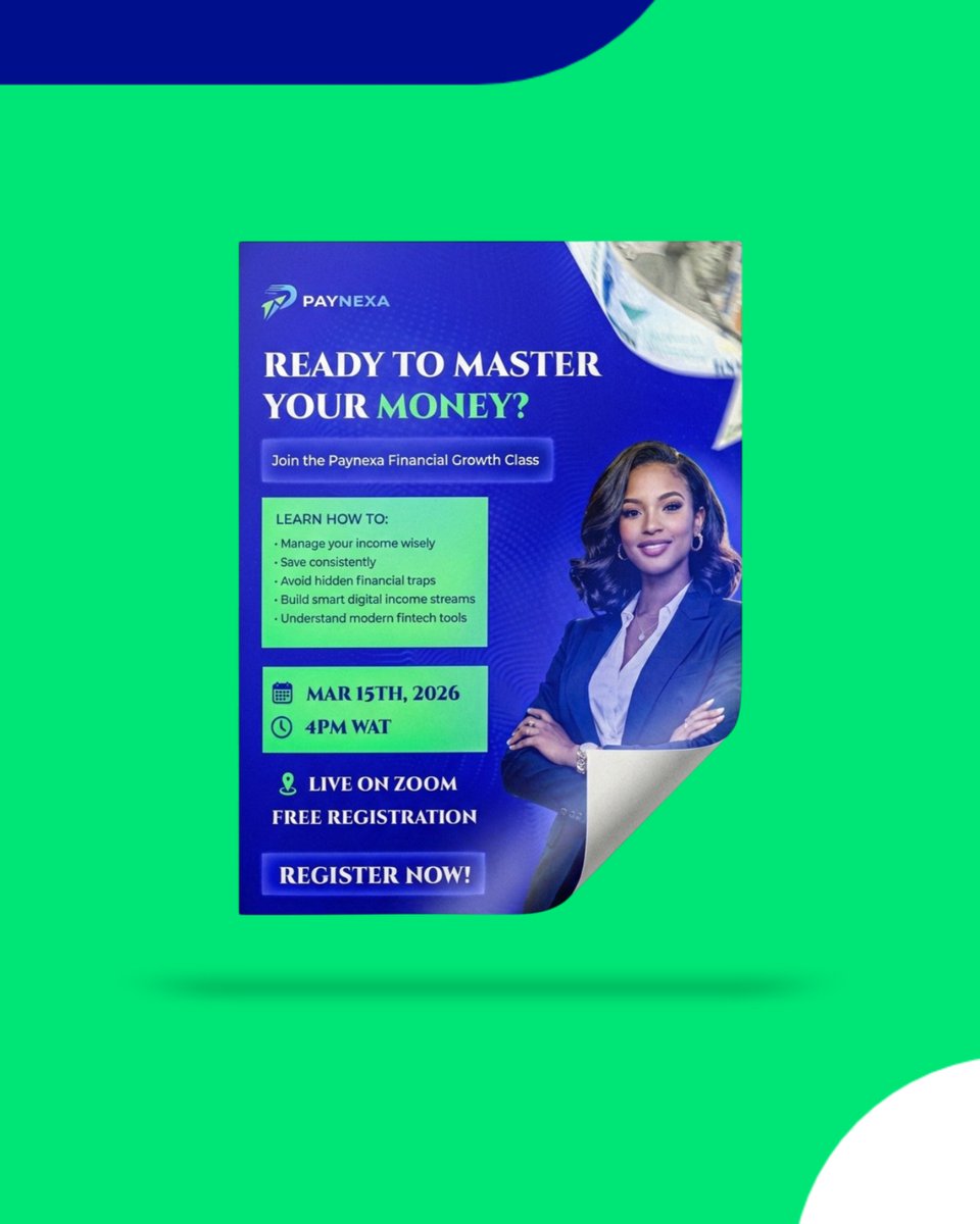Pjay_design's tweet photo. Designing with purpose, building trust through visuals, and bringing fintech ideas to life. 💼✨
Another practice concept for a modern financial brand. What do you think?
#FintechDesign #GraphicDesignPractice #BrandDesign #FintechBranding #DesignerLife https://t.co/dVKjMzitTK