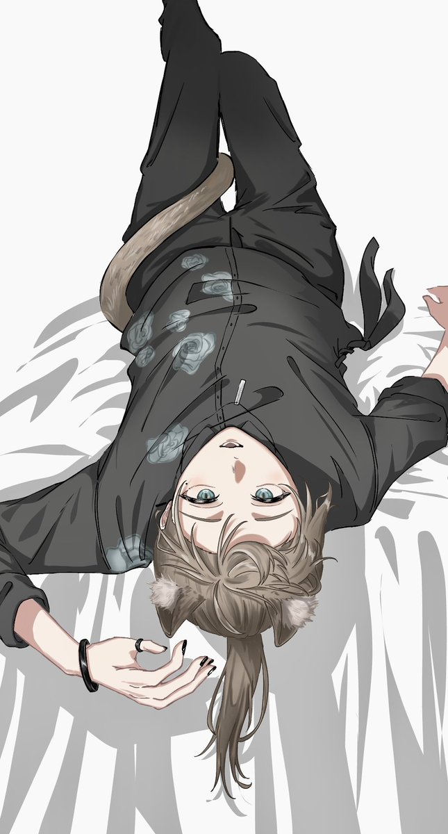 🐈‍⬛🐈‍⬛🐈‍⬛
#かな絵　#猫の日