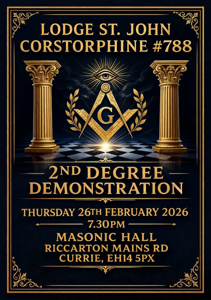 Lodge St John Corstorphine 788 tweet media