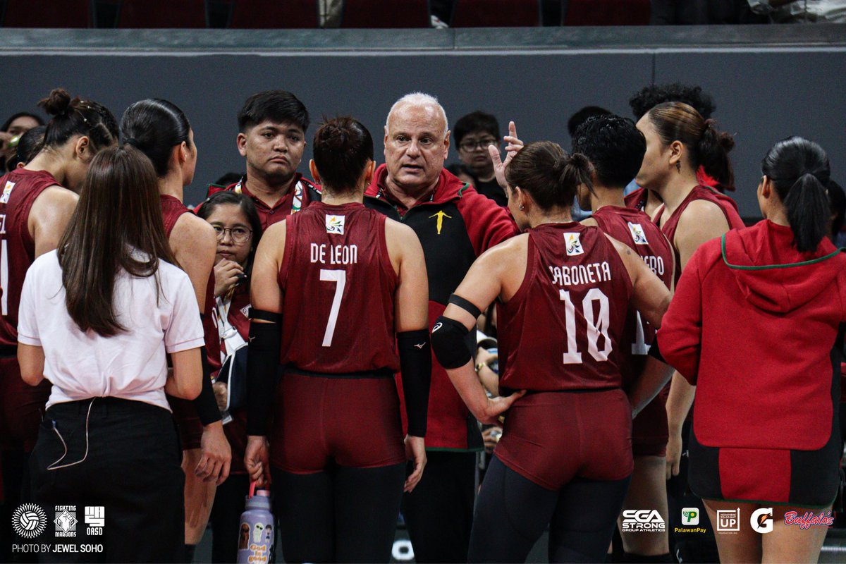 upwvt's tweet image. The Fighting Maroons aim to keep the flames burning as they take on the DLSU Lady Spikers on Wednesday at the Smart Araneta Coliseum.

#UPForMore
#nowheretogobutUP
#SugodUP #LabanUP #UPFight #UAAPSeason88