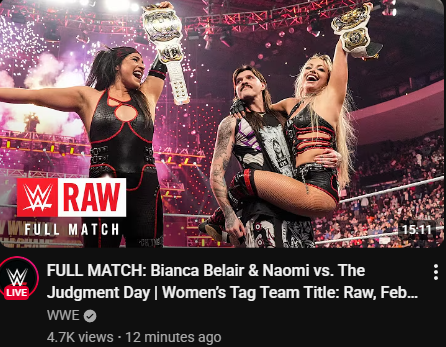 i love this is the thumbnail they used for this match 😌