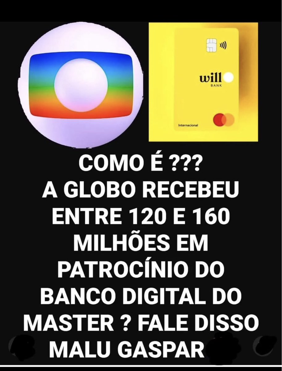 Vamos combater desinformação?
"Um texto sem contexto é pretexto!"

Não é de hoje que estamos cientes de que a Globo e a imprensa financiadas por grandes bancos, espalham mentiras e meias verdades, para manipular a opinião pública. 🇧🇷😏😏😏